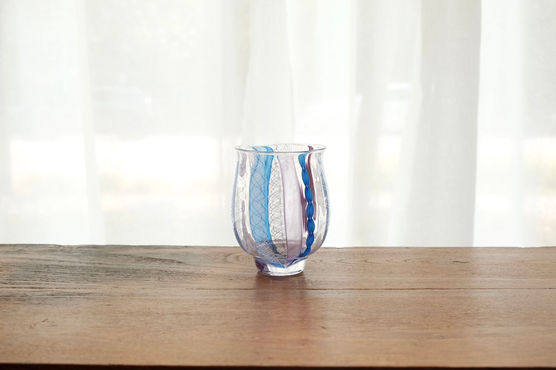 Makiko Kitagata 北形槙子 Lace Round Glass MG08