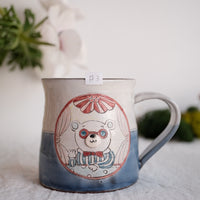 Tsubouchi Mayumi 坪内真弓 Hand Painted Mug MT09 - #3