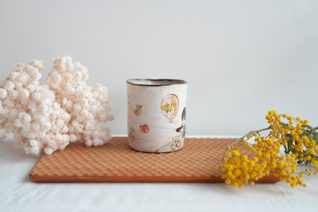 Sayo Horimizu 堀水小夜 Animal Handled Mug SH03
