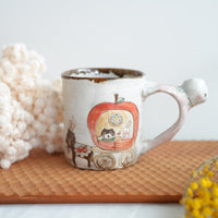 Sayo Horimizu 堀水小夜 Animal Handled Mug SH03
