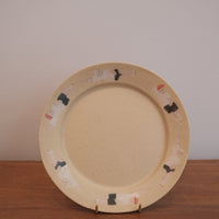 Aya Watanuki 綿貫彩 Round Plate - 20.5cm (Yellow)