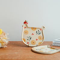 Kumiko Ishikawa 石川久美子 Bird Plate KI02