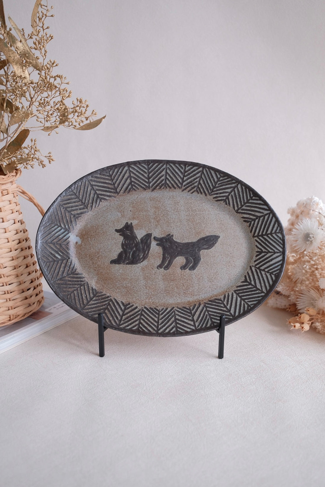 Ayane Hamada 濱田綾音Animal Oval Plate AY15