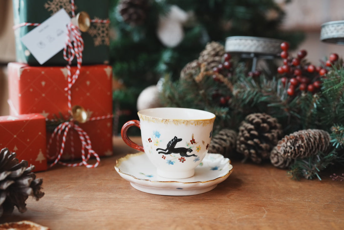 Misao Yajima 矢島操 Mug with Saucer Set MY05