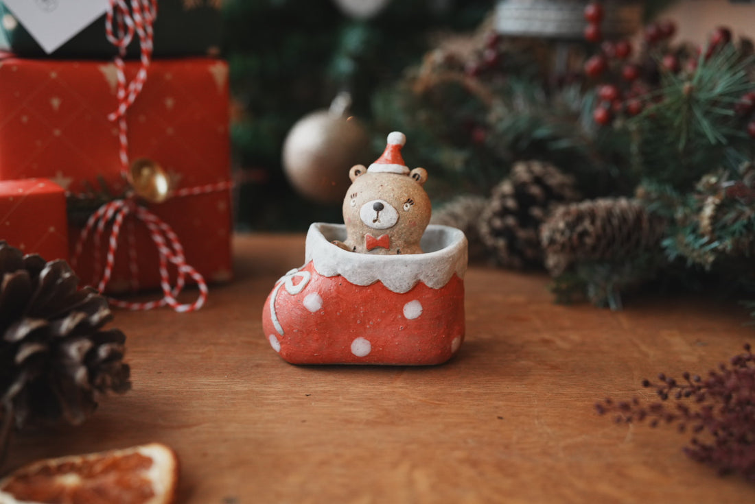 Naori Wagatsuma 我妻なおり - Bear & Sock Decoration NW01