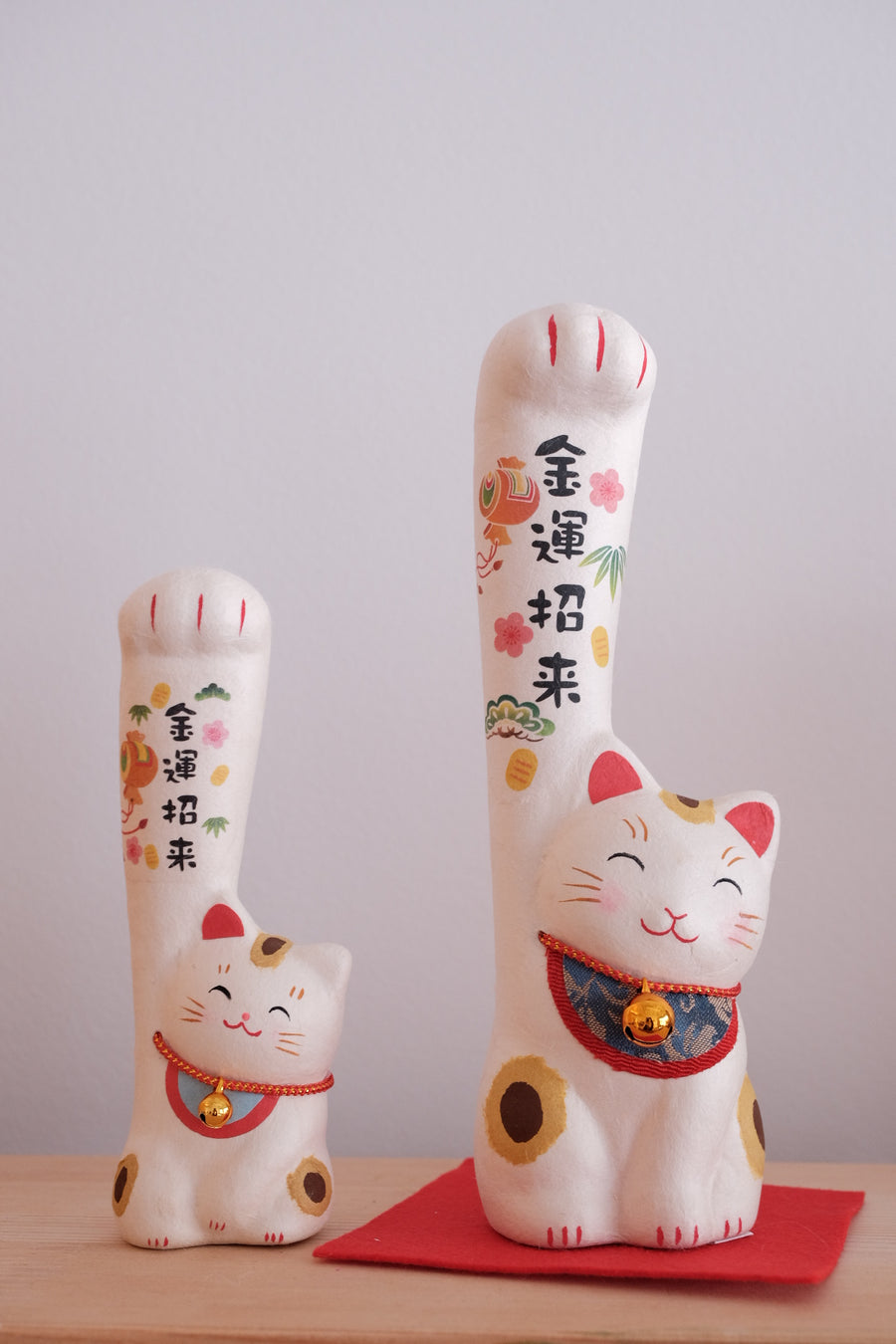 木村桜士堂 Paper Lucky Cat - Wealth