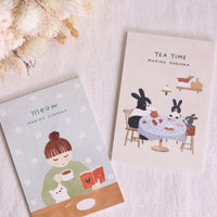 Mariko Fukuoka x Cozyca Products Postcard NoteBook