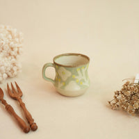 Makiko Sato 佐藤牧子- Green Plant Mug MS15