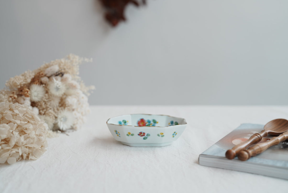 TATA Pottery Studio 田中大輝 & 田边桂- Porcelain Octagon Mini Bowl TP13 #1