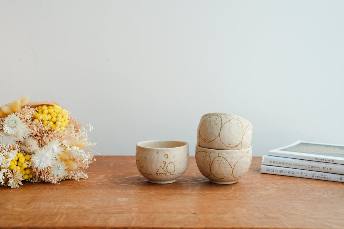 Chiho Yoshida 穗屋工房 Round Free Cup - CY42