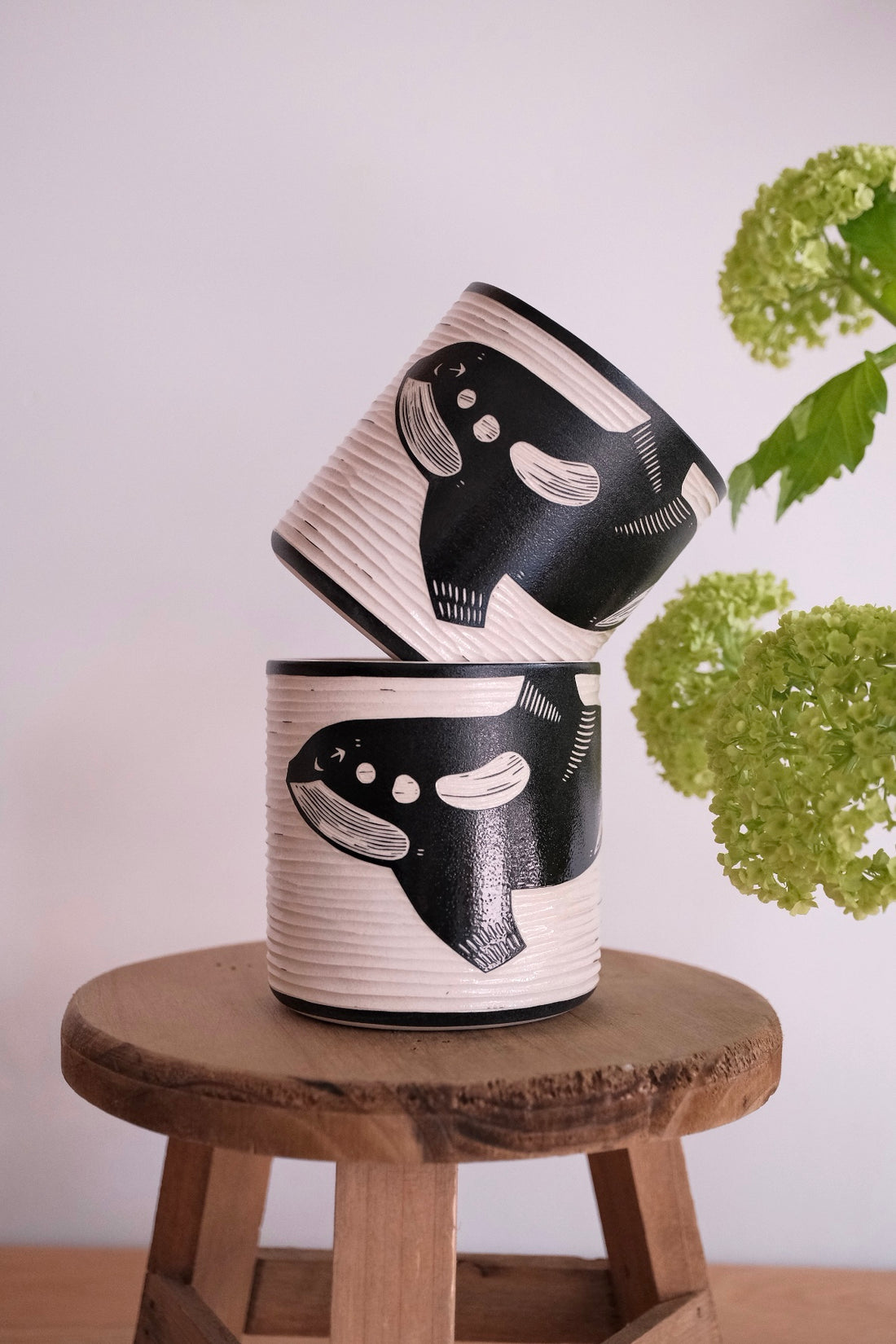 BAIYA Studio Handmade Orca Cup