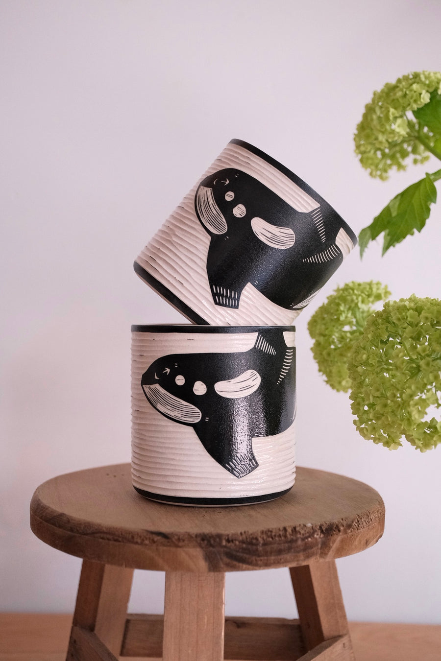 BAIYA Studio Handmade Orca Cup