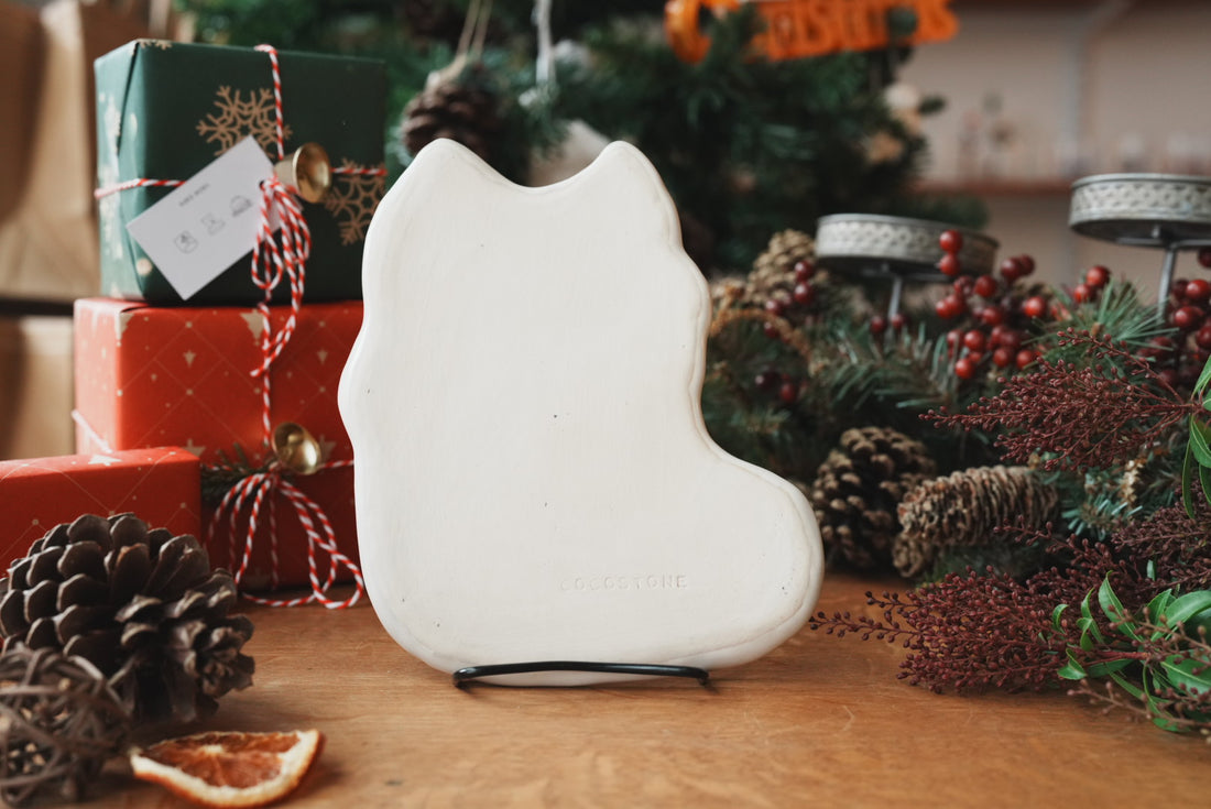 Coco Stone Christmas Plate CS03 #1