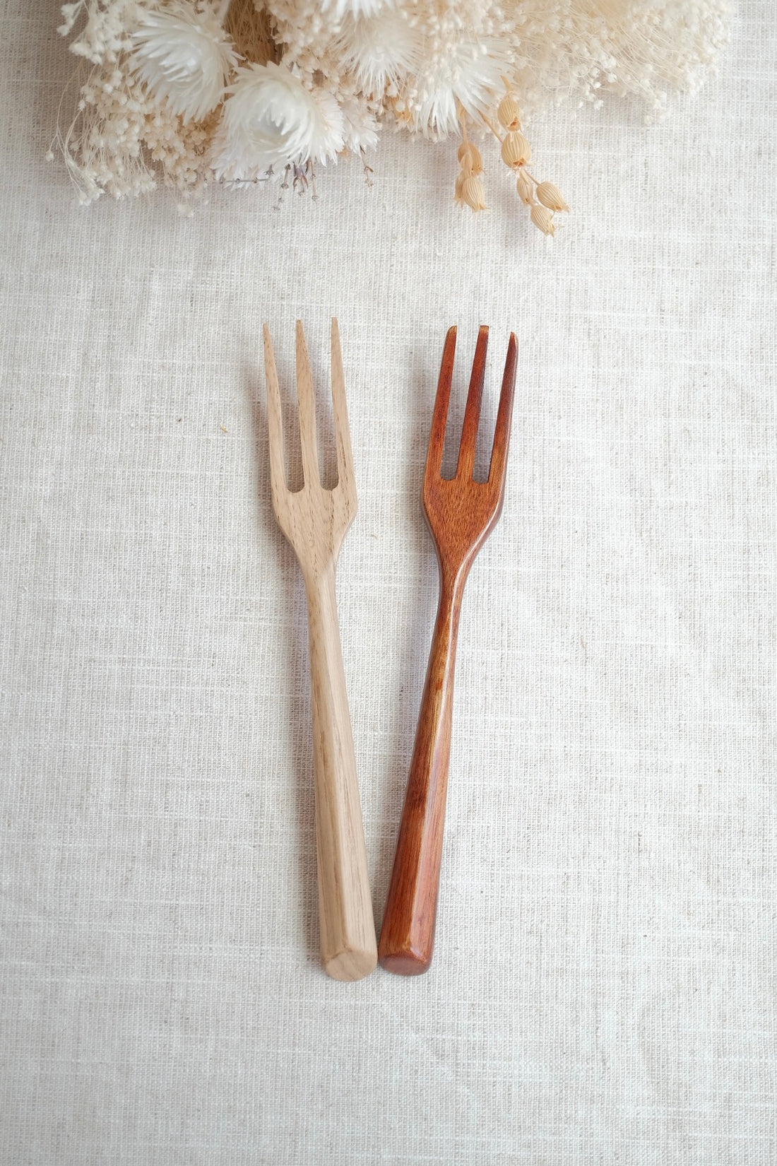 Japanese Natural Wood Fork