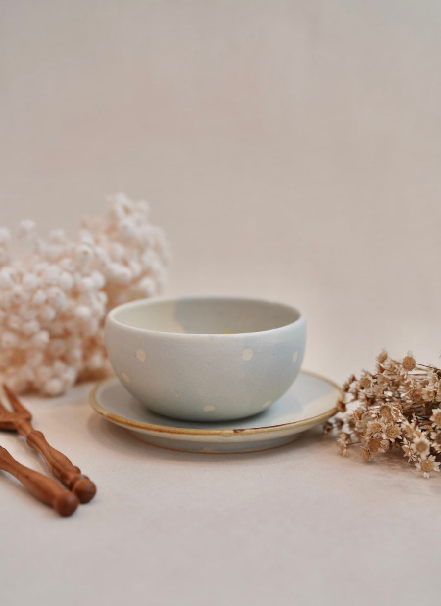 Makiko Sato 佐藤牧子- Cloud Round Plate MS06