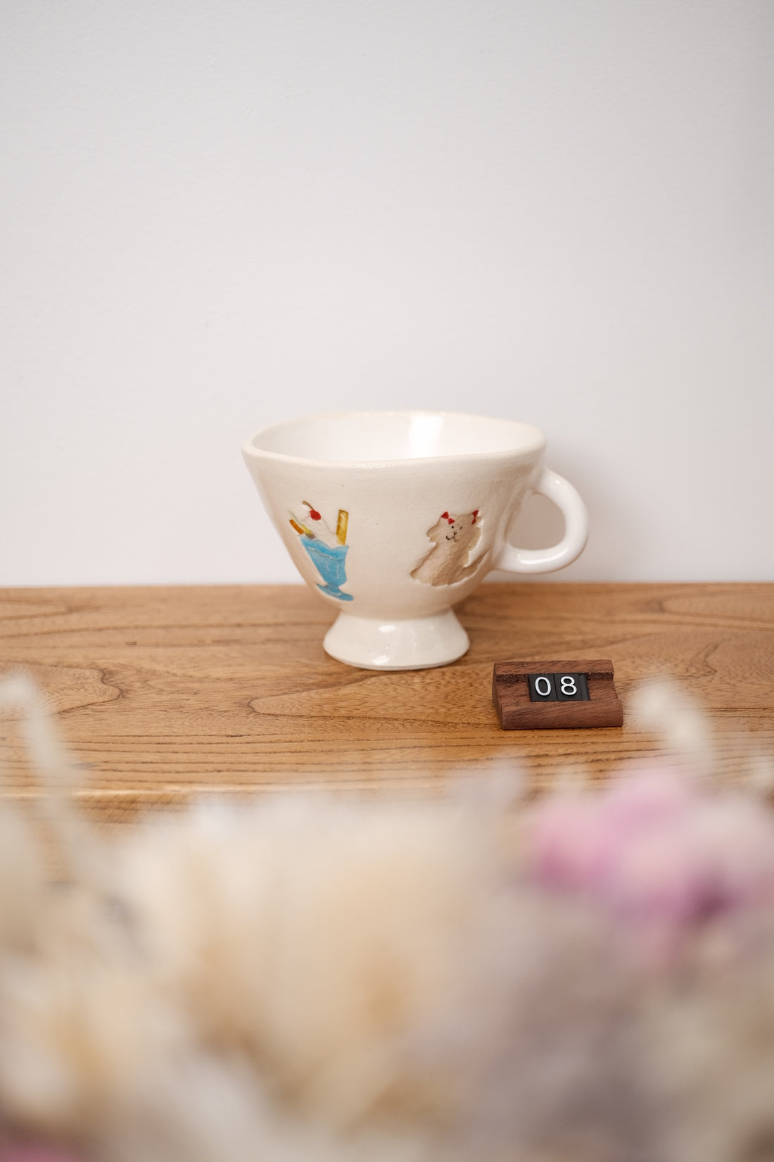 Fukuda Yuko 福田友子 Pedestal Mug FU04