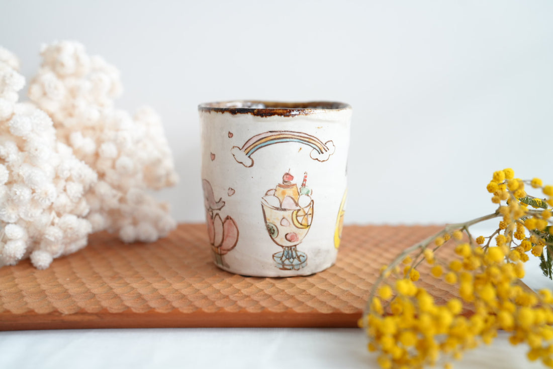 Sayo Horimizu 堀水小夜 Animal Handled Mug SH03