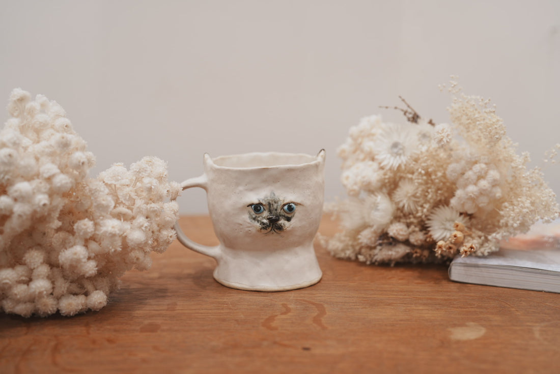 Shoko Matsuura 松浦唱子 Cat Mug SM04 #6