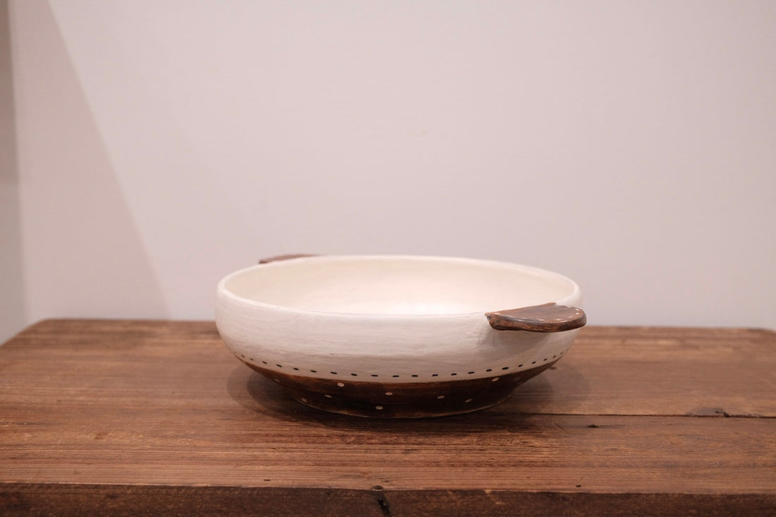 Emishi Kobo 池田匡優&美弥子 - Double Handled Plate EK18