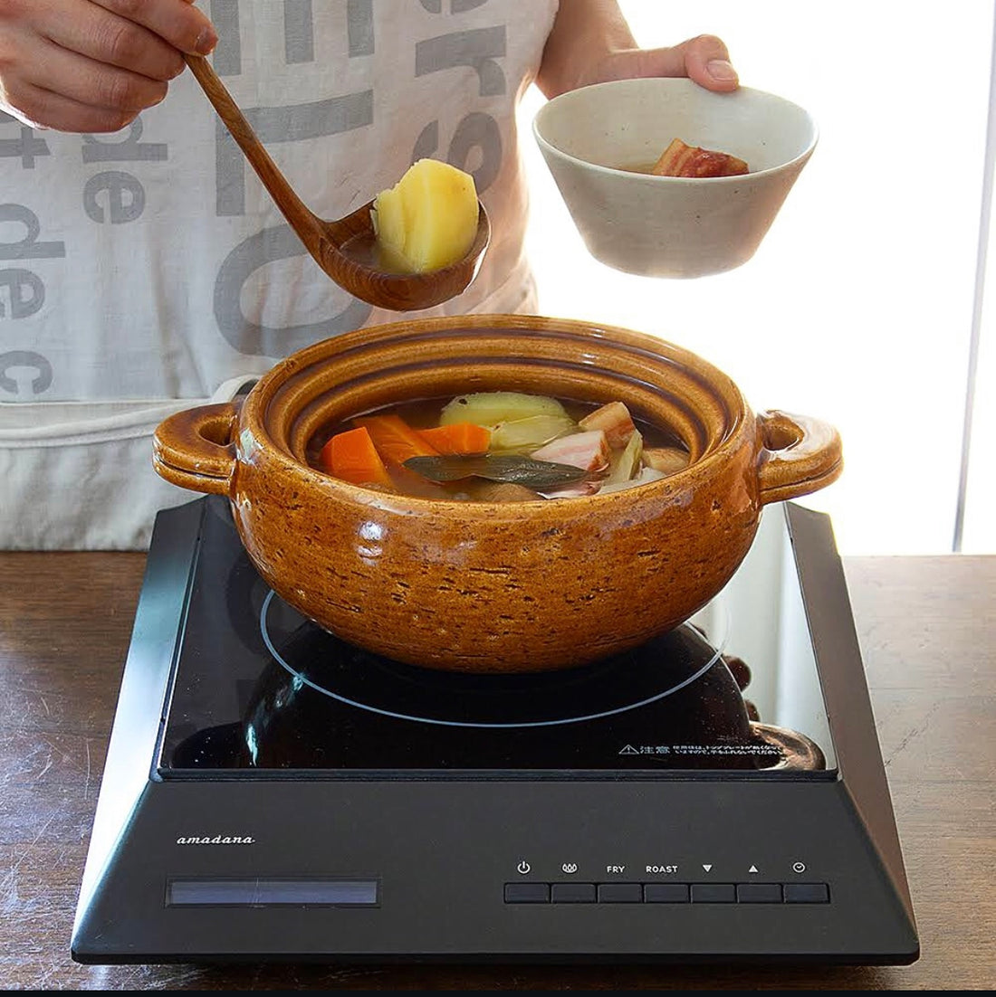 Nagatanien Multi-functional Donabe Clay Pot