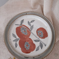 Cool Banana Hand Craft Plate - Persimmon