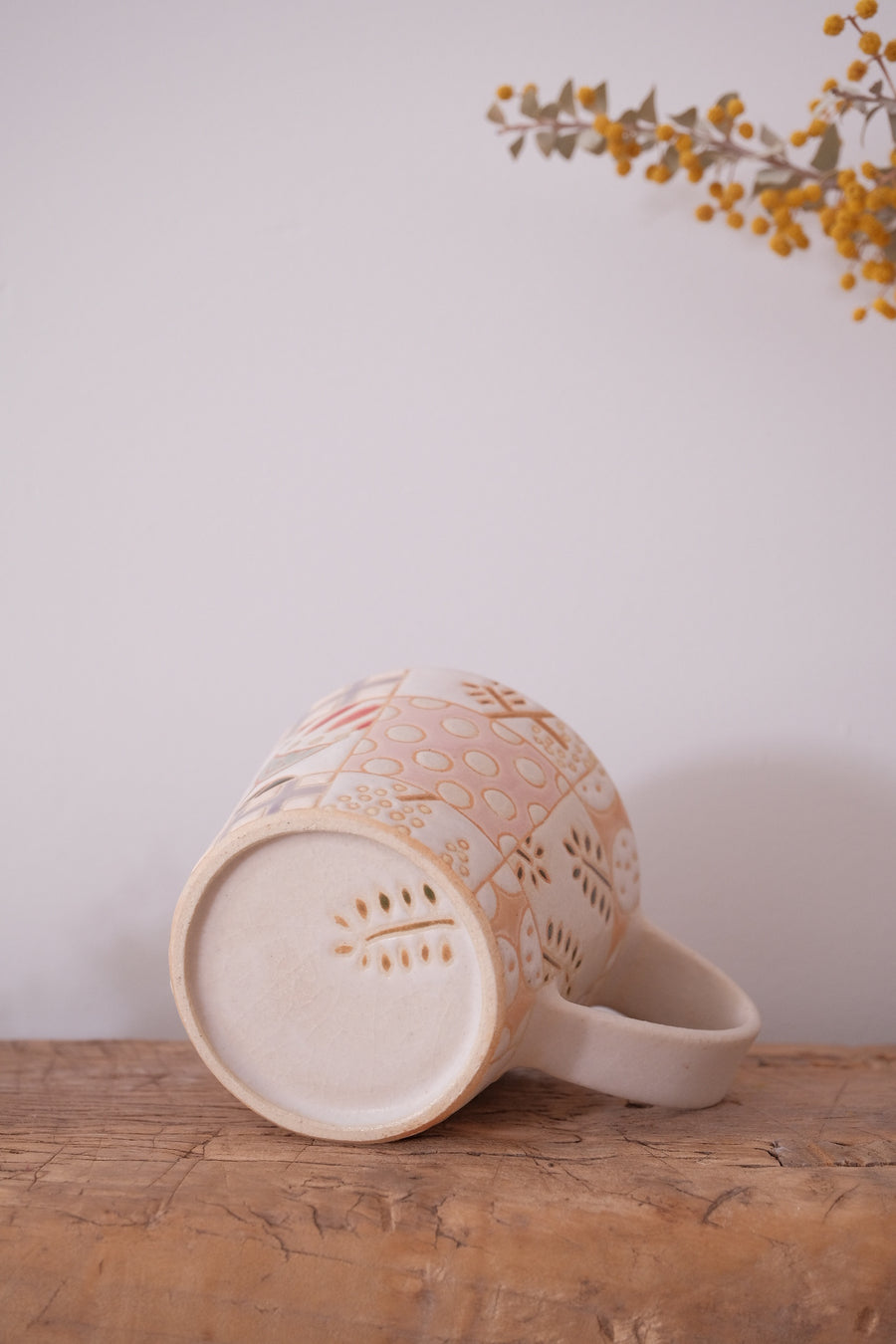 Makiko Furukawa 古川真紀子  Leaf Mug - Medium