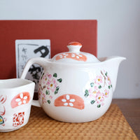 夕立窯 Japanese Style Tea Set - Sakura