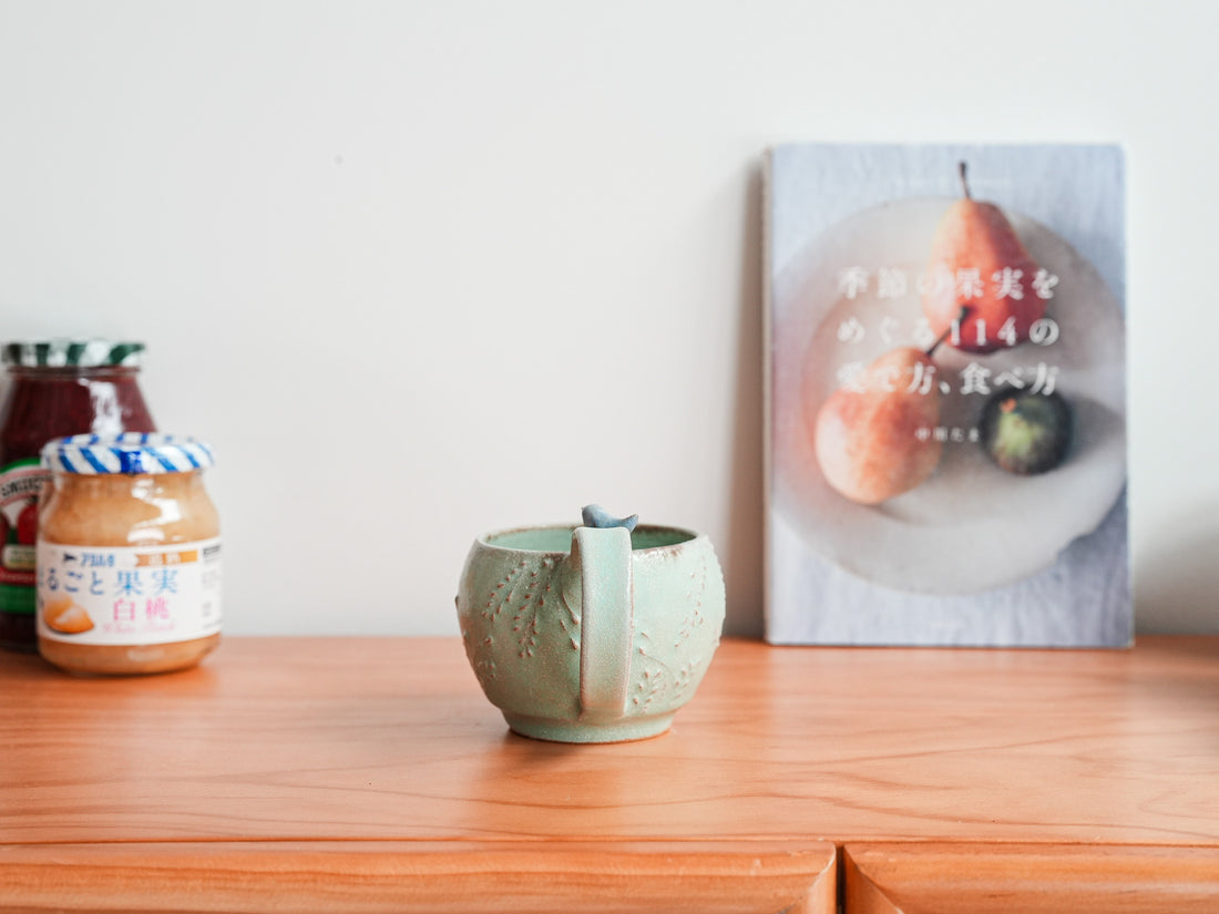 Satomi Motohashi 本橋里美 Bird Mug SM09