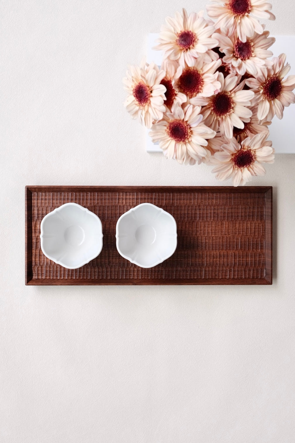 Kazunori Takatsuka 高塚和則 Rectangle Long Tray Walnut Wood KU12