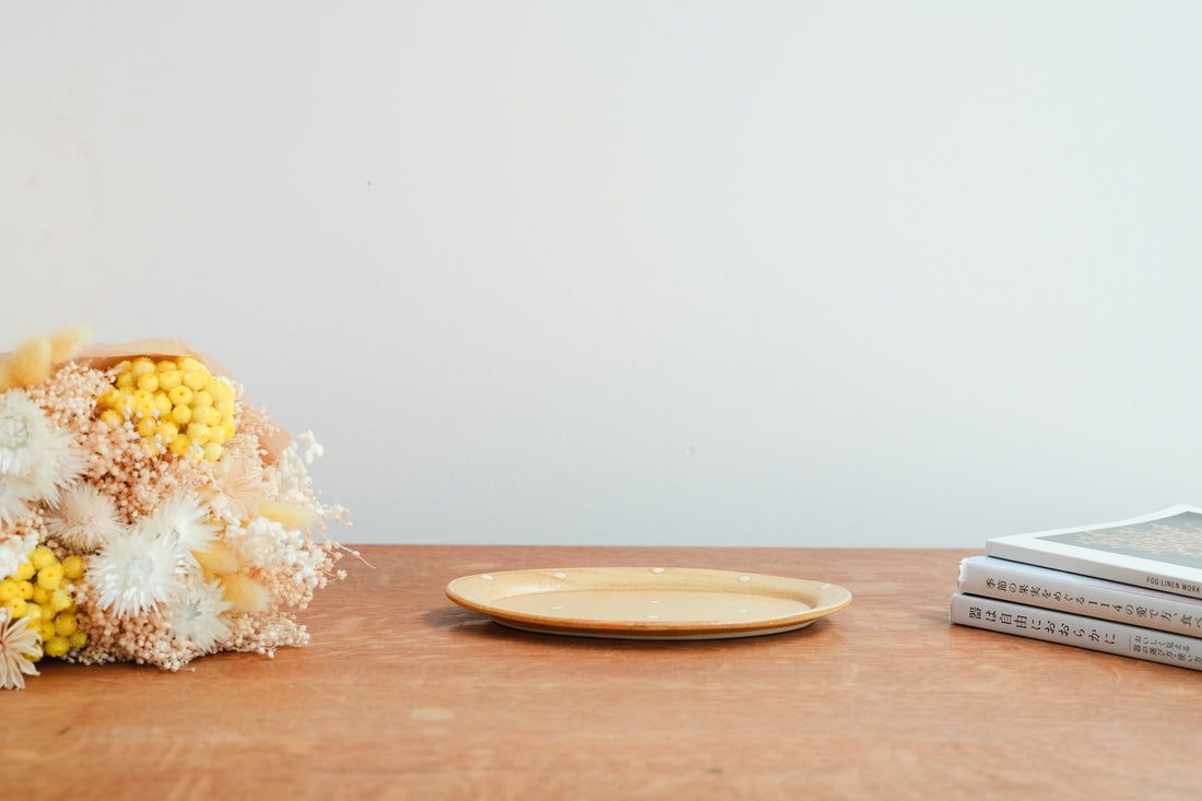 Ken Aoki 青木挙 Small Oval Plate KE04
