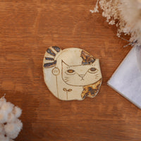 Shoko Hirano 平野照子 Mini Cat Plate SR16