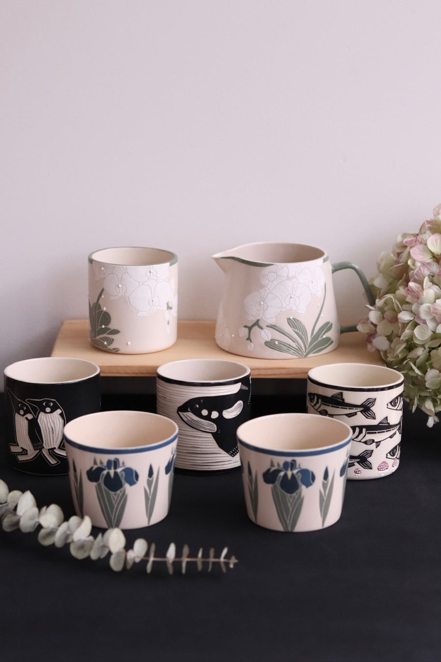 BAIYA Studio Handmade Iris Cup