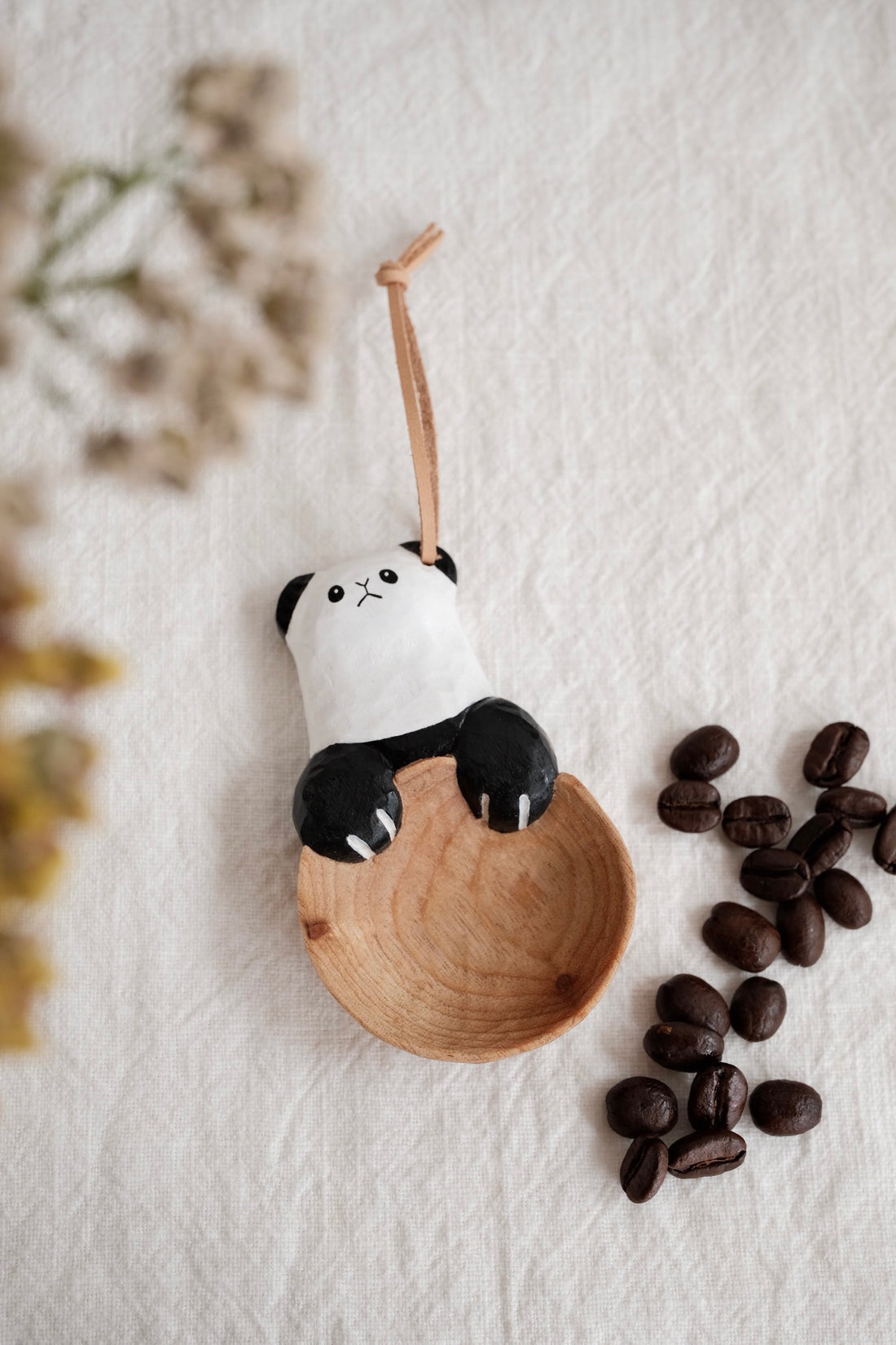 Kumiko Nakamura 星屑制作所 Wood Coffee Spoon - Panda H13