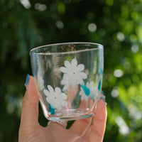 Fuji Glass Studio Flower Glass Cup