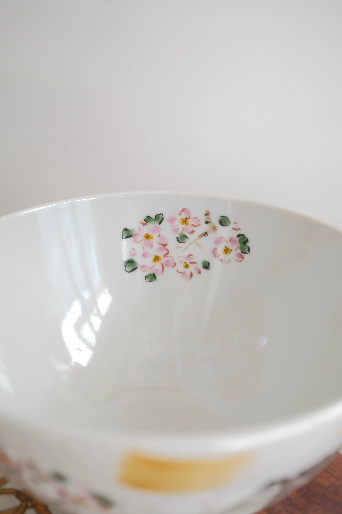 夕立窯 Fully Handmade Ramen Bowl - Sakura & House