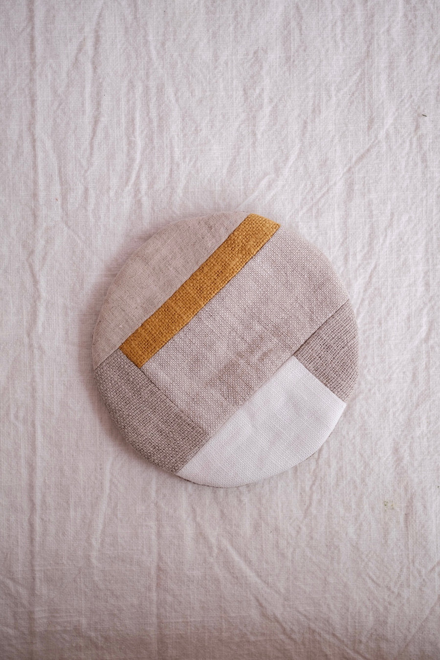 Japanese Linen Round Coaster