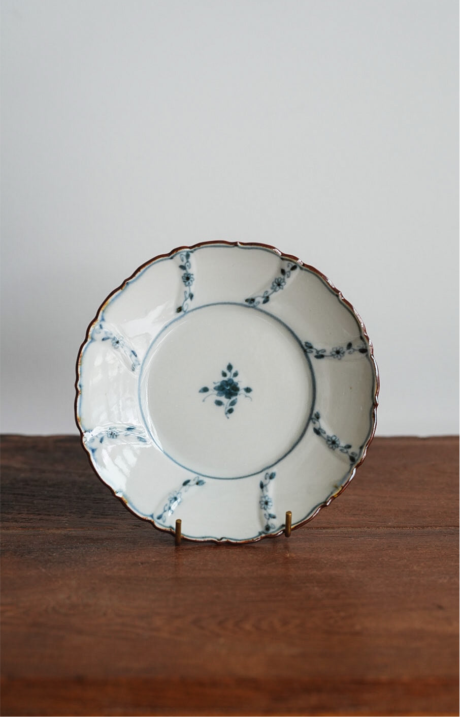 Kazuaki Shimura 志村和晃- Sometsuke Twisted Pattern 5" Plate KAS02