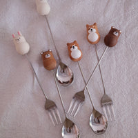 Grapport Animal Teaspoon & Dessert Fork Collections