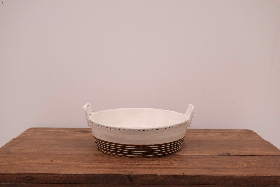 Emishi Kobo 池田匡優&美弥子 - Double Handled Deep Bowl EK19