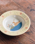 Buncho Pottery 5寸/duck bathing rim bowl