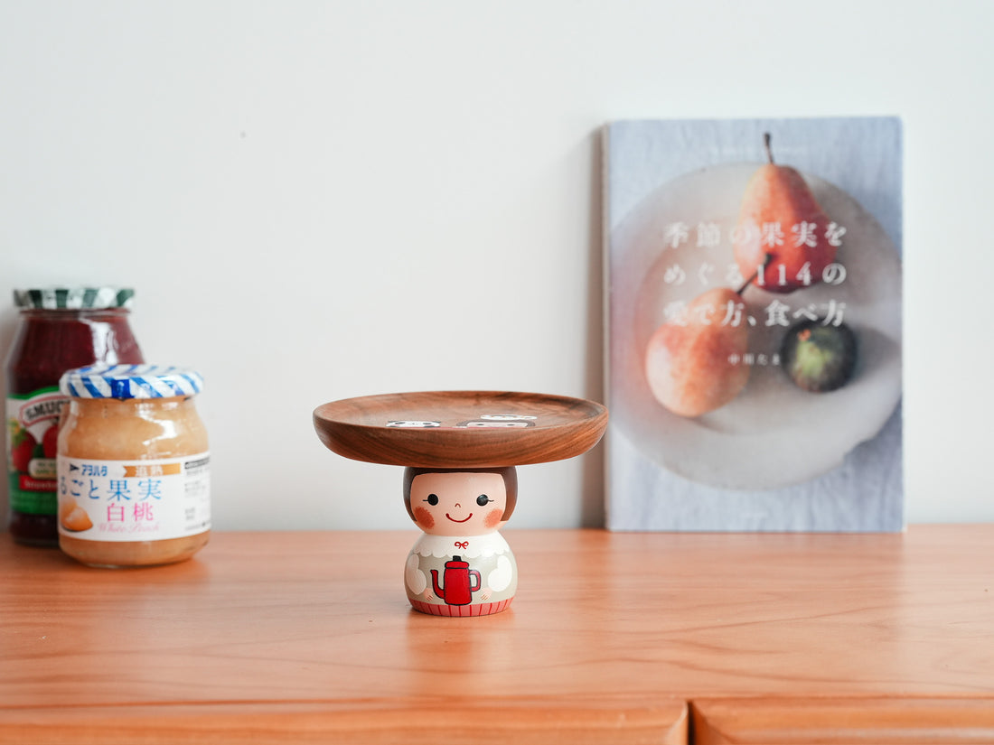 Kiezakka 木繪雜貨 Pedestal Plate - Teapot KZ04