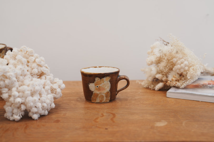 Tomoko Kubo コンガリ舍 Brown Bear Mug TK05