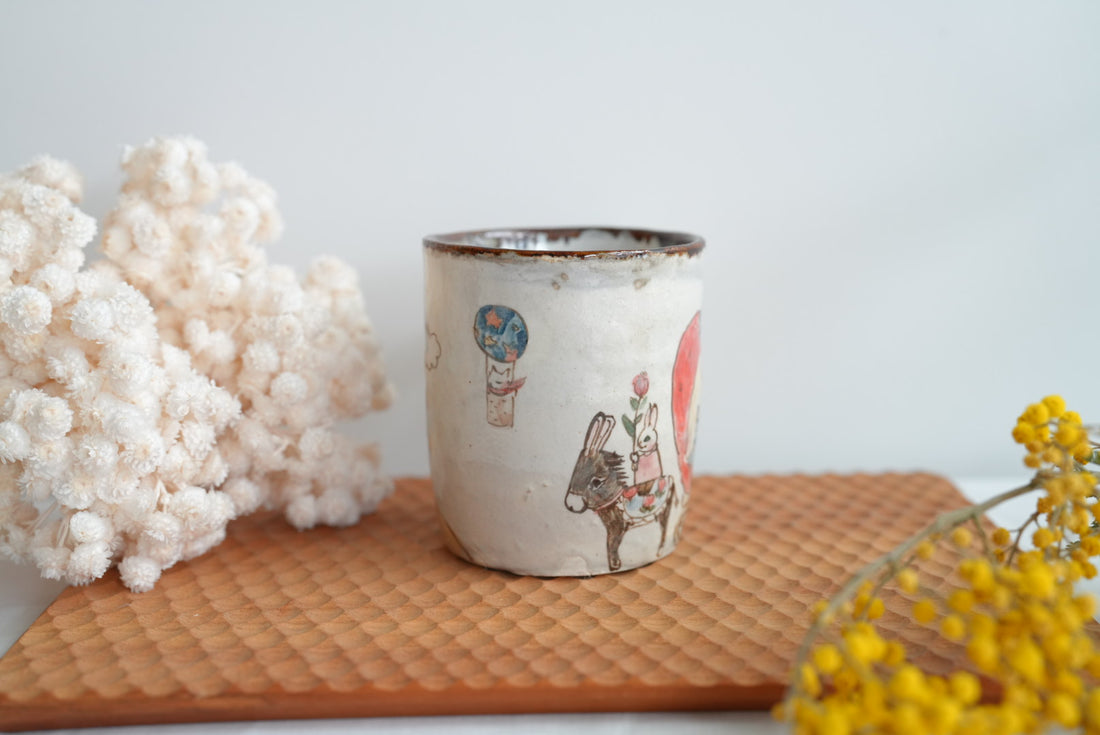 Sayo Horimizu 堀水小夜 Animal Handled Mug SH03