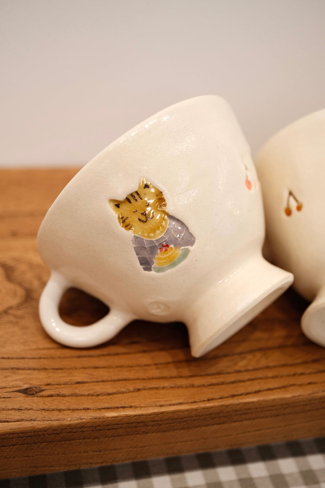 Fukuda Yuko 福田友子 Pedestal Mug FU04