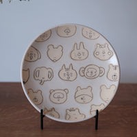 Cosael Animal Dish white