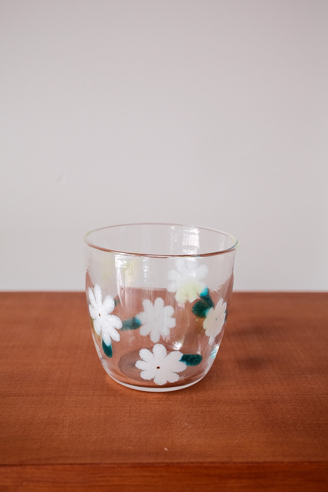 Fuji Glass Studio Flower Glass Cup