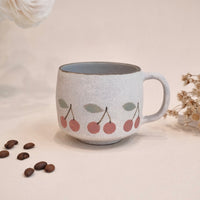 Kei Mitsumochi ミツ持啓 Red Cherry Mug KM50