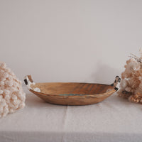 Fumiko Tsuchihashi 土橋文子 - Oval Deep Plate FT13 #1