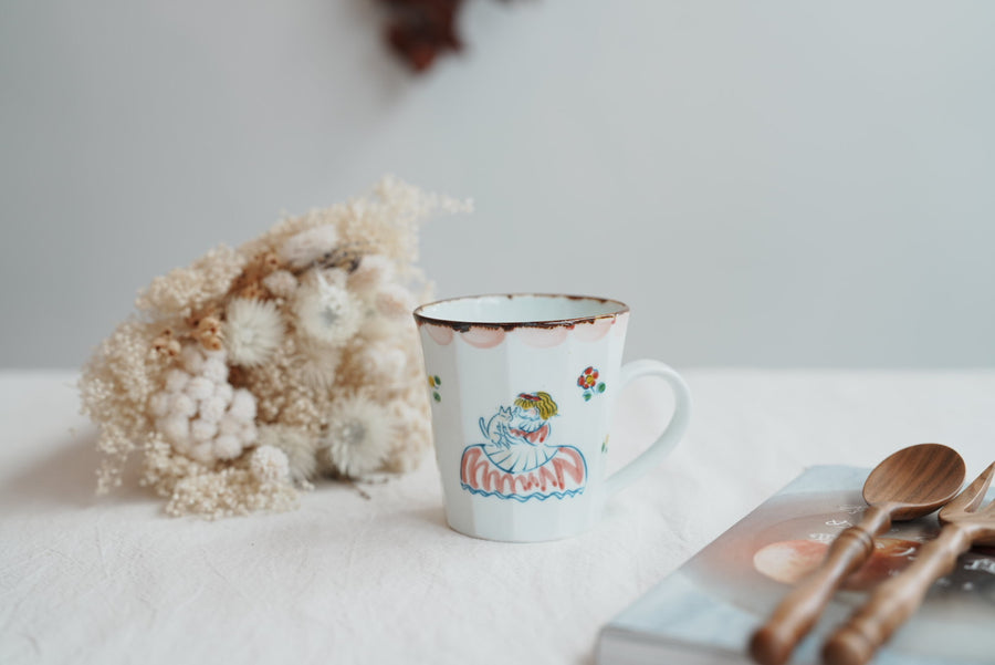TATA Pottery Studio 田中大輝 & 田边桂 - Porcelain Mug TP01 #13