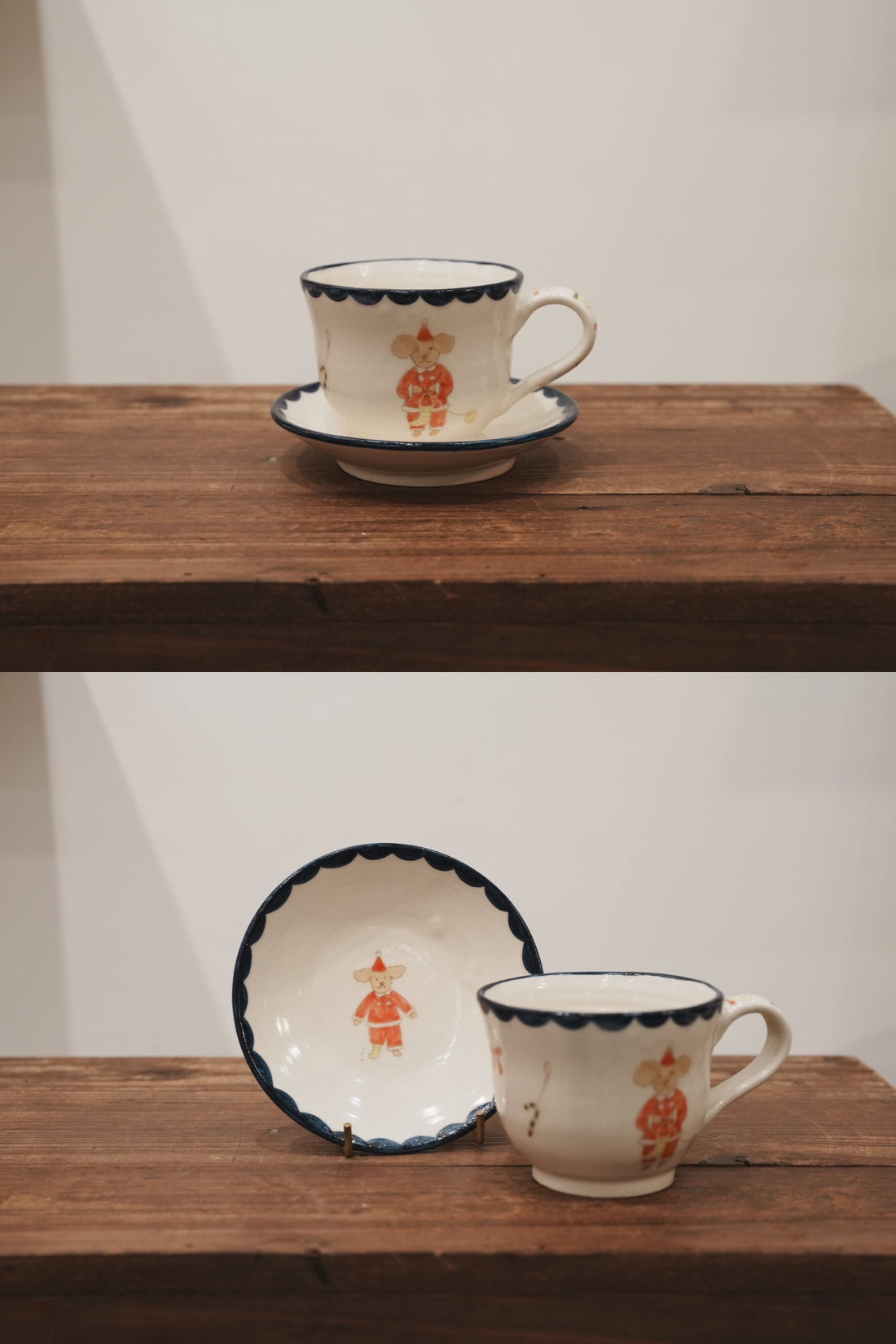 Yukiko Nagahama 長浜由起子 - Christmas Mug with Saucer YN01
